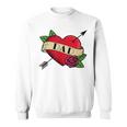 Herz Papa Tattoo Sweatshirt