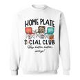 Home Plate Social Club Hey Batter Batter Swing Baseball Sweatshirt