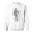 Human Muscle Anatomy Idea Sweatshirt