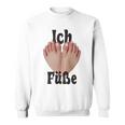 Ich Liebe Füße Lustiges Sweatshirt