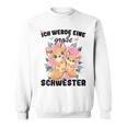 Ich Werde Große Schwester Sweatshirt, Ankündigung Geschwisterliebe