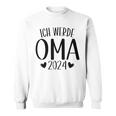 Ich Werde Oma 2024 German Language Sweatshirt