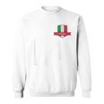 Italienische Flagge Buchstabe I Und A Italien Italia Rot Sweatshirt