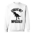 Jiu-JitsuRex Armbar Me Bjj Dinosaur Humor Sweatshirt