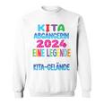 Kinder Kita Abgänger 2024 Eine Legendeerlässt Das Kita Gelände Sweatshirt