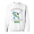 Kinder Schulkind 2024 Einschulung Erste Klasse Fußball Jungen Sweatshirt