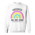 Kindergarten Abschluss 1 Klasse Hier Kommen Wir Regenbogen Sweatshirt