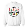 King Family Name Christmas Matching Surname Xmas Sweatshirt