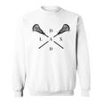 Lax Dad Lacrosse For Lacrosse Player Sweatshirt