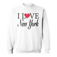 I Love Ny New York Heart Sweatshirt