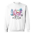 Love Patient Care Technician Pct Nurse Sweatshirt