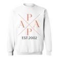 Lustiger Papa Est 2002 Papa Seit 2002 Papa 2002Ater Sweatshirt