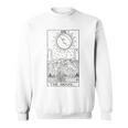 The Moon Tarot Card Vintage Sweatshirt