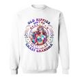 Old Hippies Don't Die Fade Into Crazy Grandmas Sweatshirt