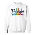 Panama Beach Fl Surf Culture Retro Panama Salt Beach Florida Sweatshirt