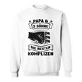 Papa & 3 Söhne Die Besten Komplizen Papa 3 Söhne Sweatshirt