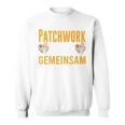 Patchwork Papa Gemeinsam Sind Wir Stark Bonus Papa Spruch Sweatshirt