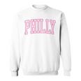 Preppy Varsity Pink Philly Philadelphia Pennsylvania Pa Sweatshirt