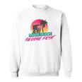 Retro Miami Beach Florida Retro Vintage Style Sweatshirt