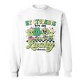 Retro My Students Are My Lucky Charms Disco Ball Teacher Sweatshirt