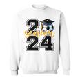 Senior 2024 Soccer Senior Class Of 2024 Soccer Graduation Sweatshirt