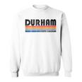 Show Your Durham Nc Hometown Pride With This Retro 70S 80S Sweatshirt