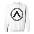 Sparta-Symbol Spartan Shield Lambda Laconia Sweatshirt