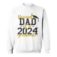 Stolzer Papa Einer Klasseon 2024 Absolventen-Abschluss Sweatshirt