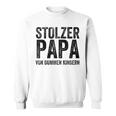 Stolzer Papaon Ein Paar Dummen Kindern Kapuzenjacke Sweatshirt