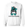 Stop Victim Blaming Sexual Assault Awareness Month Sweatshirt