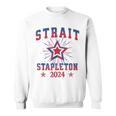 Strait Stapleton Patriotic Stars Usa America Concert Sweatshirt