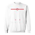 Swiss Sauf Jersey Mag Schnapsli Schnapps Name Red Sweatshirt