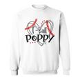 T-Ball Poppy Heart Ball Poppy Pride Sweatshirt
