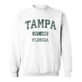 Tampa Florida Fl Vintage Athletic Sports Sweatshirt