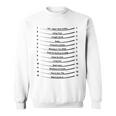 Track Your Long Hair Length Check Hair On The Back Of The Sweatshirt