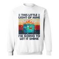 Vintage This Little Light-Of Mine Lil Dumpster Fire Sweatshirt