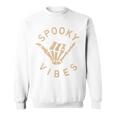 Vintage Spooky Vibes Trick-Or-Treat Scary Horror Sweatshirt
