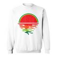 Watermelon Summer Sunset Fruit Watermelon Sweatshirt