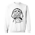 Wirehaar Magyarizsla Portrait Dog Sweatshirt