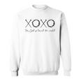 Xoxo For God So Loved The World Easter Love Letters Sweatshirt