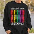 100 Days Of School And Still Loving It Hearts Cute 100Th Day Sweatshirt Gifts for Him