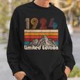 100 Years Old Vintage 1924 Limited Edition 100Th Birthday Sweatshirt Gifts for Him