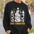 101 Days Of School Dalmatian Dog 100 Days Of Kindergarten Sweatshirt Gifts for Him
