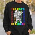 101 Days Of School Dalmatian Dog 100 Days Smarter Teacher Sweatshirt Gifts for Him