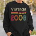 14 Year Old Vintage 2008 Limited Edition 14Th Birthday Sweatshirt Gifts for Him