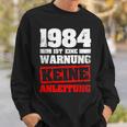 1984 Ist Eine Warnung Keine Inleitung Sweatshirt Geschenke für Ihn