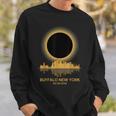 2024 Solar Eclipse Buffalo New York Souvenir Totality Sweatshirt Gifts for Him