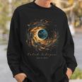 2024 Total Solar Eclipse Chaser Fan Watching April 8 Sweatshirt Gifts for Him