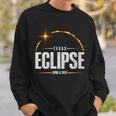 2024 Total Solar Eclipse Texas Total Eclipse 2024 Sweatshirt Gifts for Him