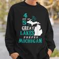 4 Out Of 5 Great Lakes Michigan Michigander Detroit Sweatshirt Gifts for Him
